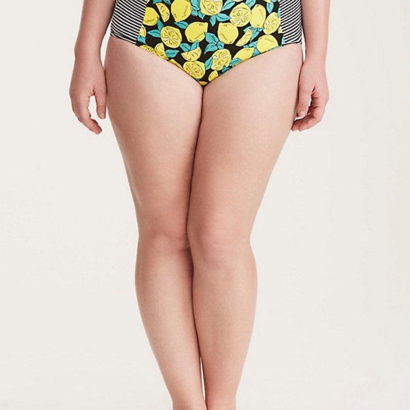 Torrid | Striped& Lemon Bikini - Picture 6 of 11